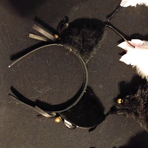 Chic Black Furry Headband